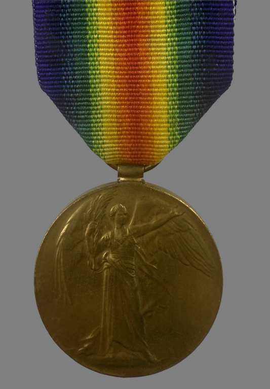 WWI Victory Medal - Royal Naval Canadian Volunteer Reserve (RNCVR) - Howlett - Newfoundlander