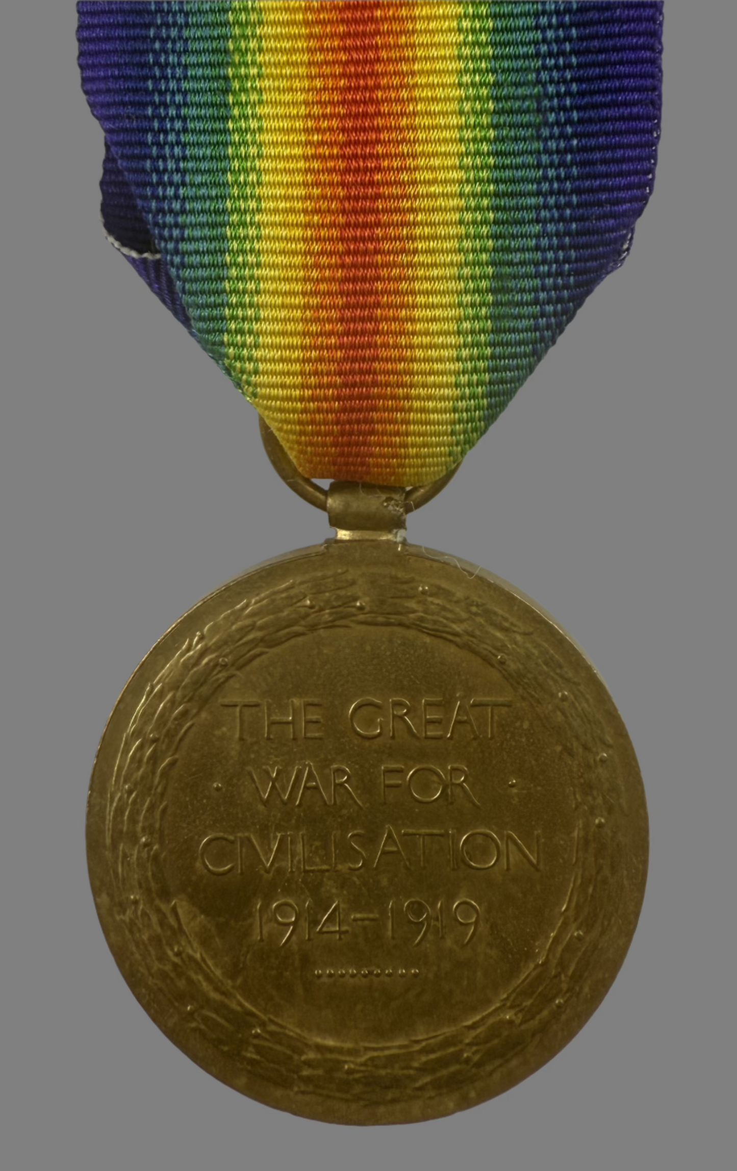 WWI Victory Medal - Royal Naval Canadian Volunteer Reserve (RNCVR) - Howlett - Newfoundlander
