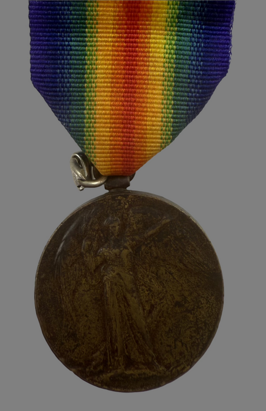 WWI Victory Medal - 78th Canadian Infantry - Best - KIA Vimy Ridge