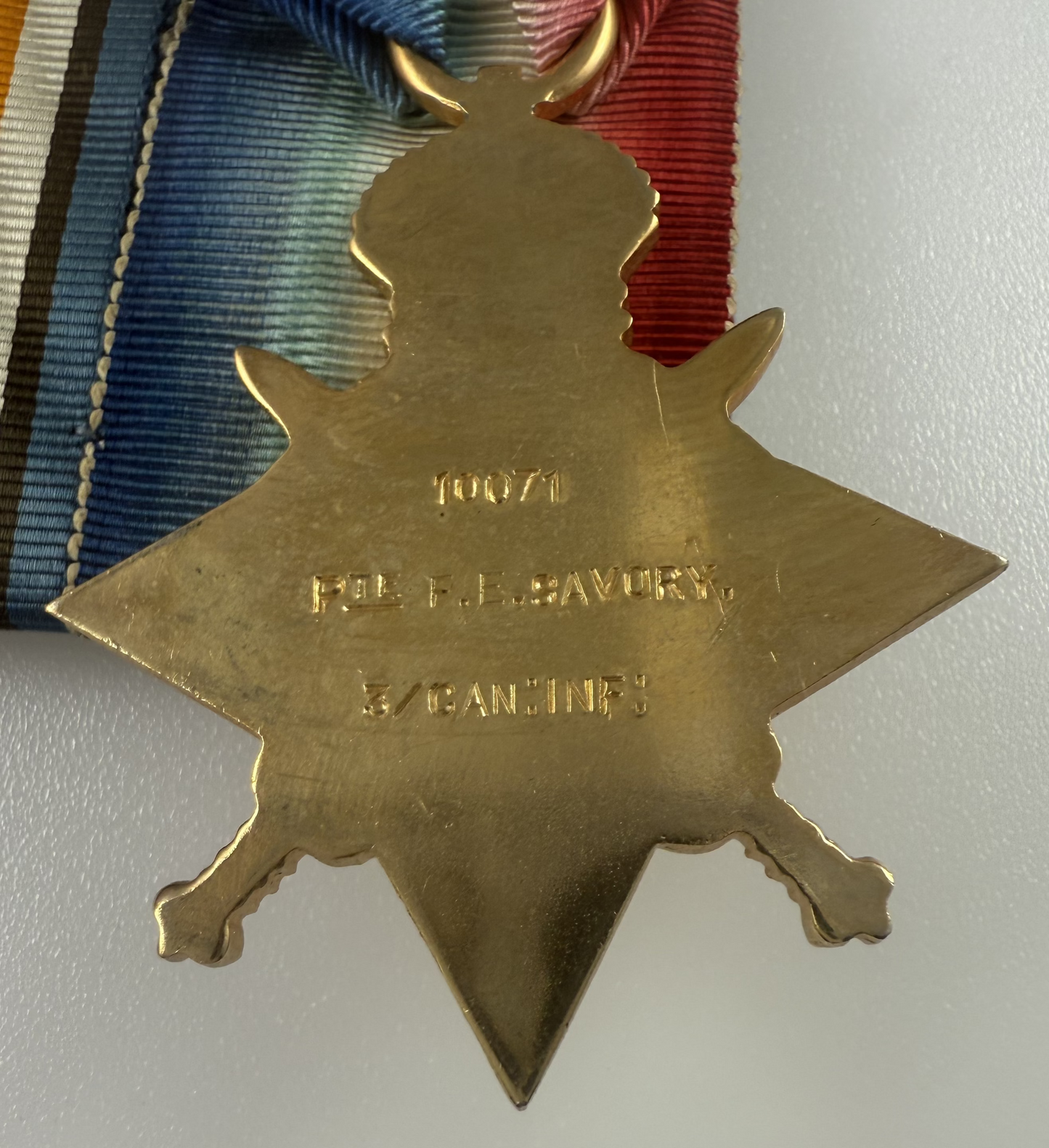 WWI 1914-15 Trio to  3rd Canadian Infantry Battalion - Savory