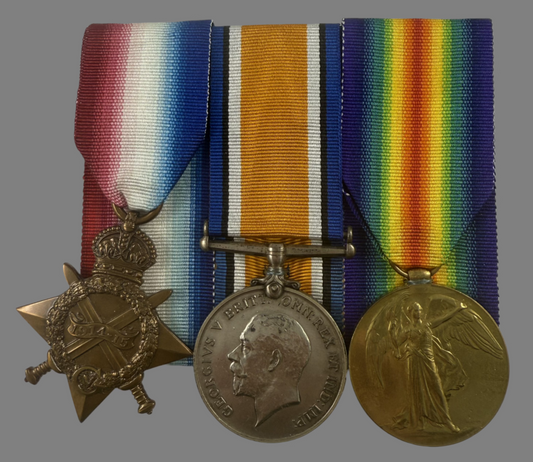 WWI 1914-15 Trio to 4th Canadian Infantry Battalion - Parbery - DoW