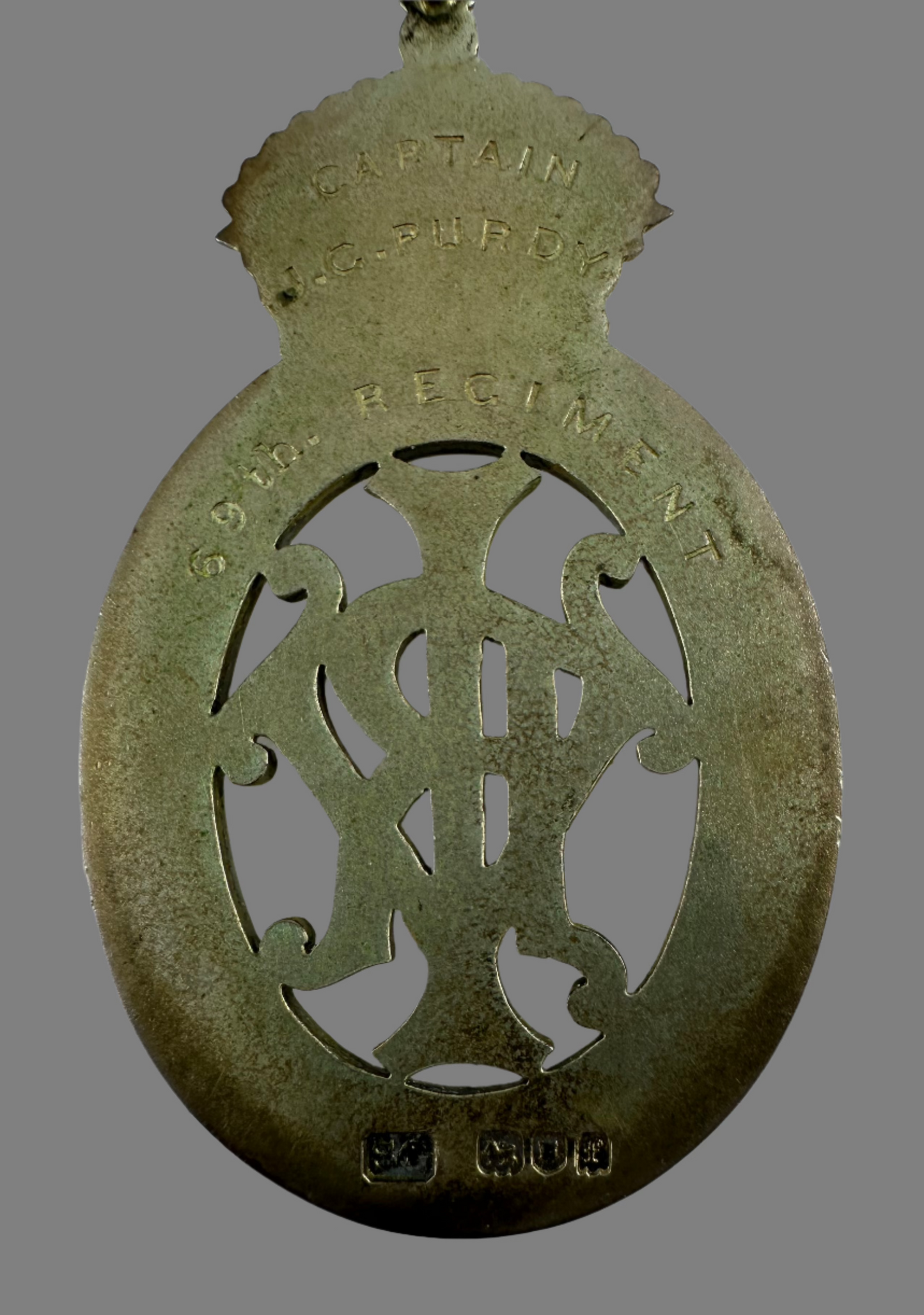 Pre-WWI - Colonial Auxiliary Forces Officer's Decoration to 69th Regiment (Annapolis Regiment) - Purdy