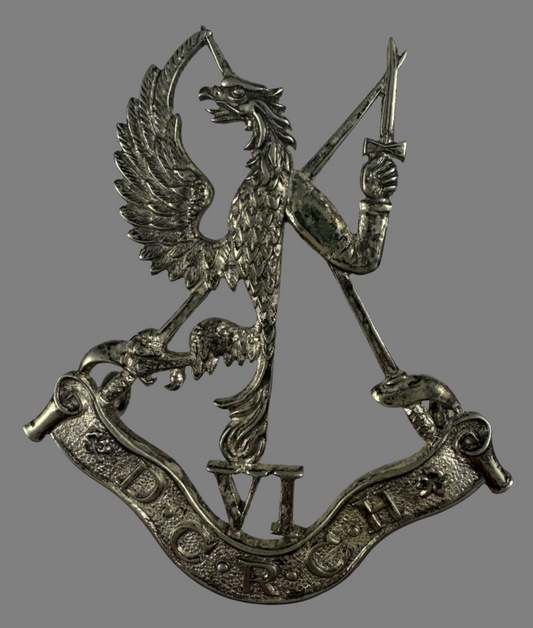 WWII - 6th Duke of Connaught's Royal Canadian Hussars Officer Badge