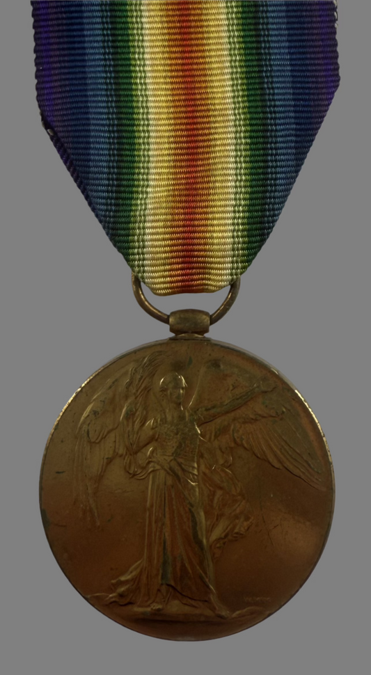 WWI Victory Medal - 3rd Canadian Infantry Battalion - Robertson - CSM