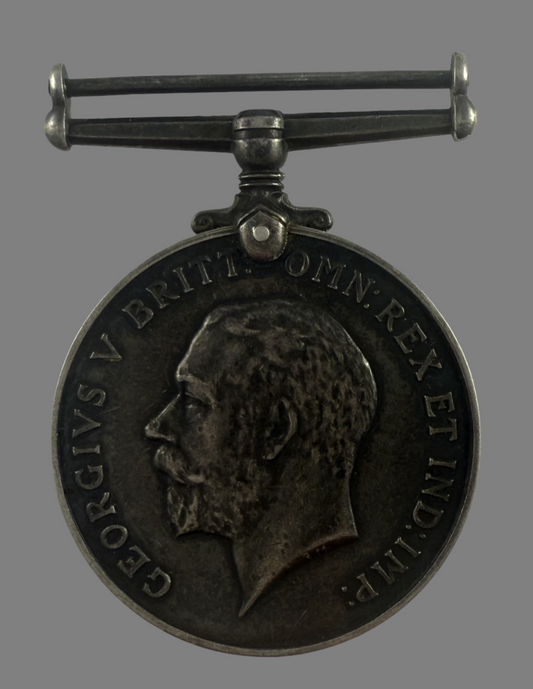 WWI British War Medal - 102nd Canadian Infantry Battalion - Steacy