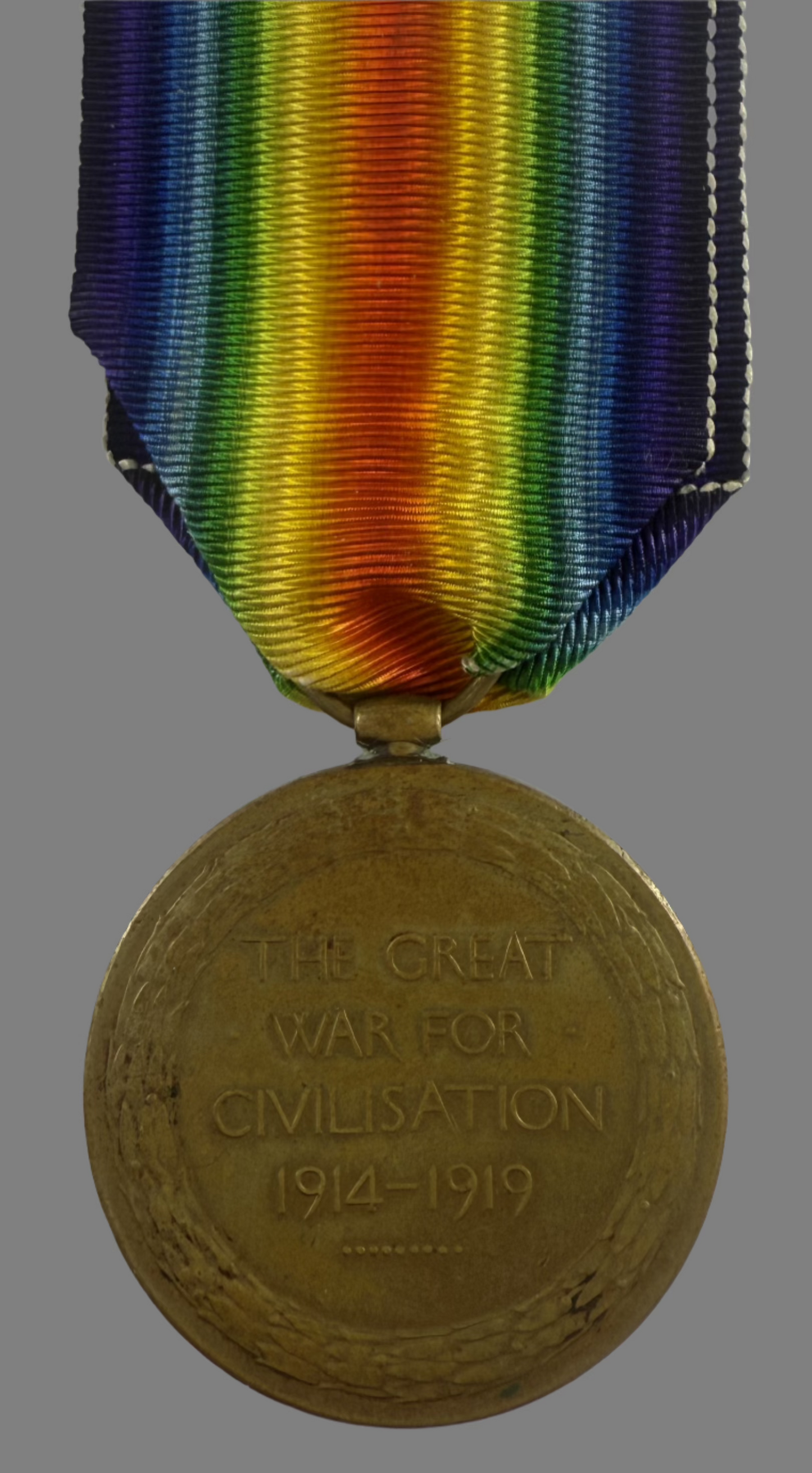 WWI Victory Medal - 13th Canadian Infantry Battalion - Hammond - WIA