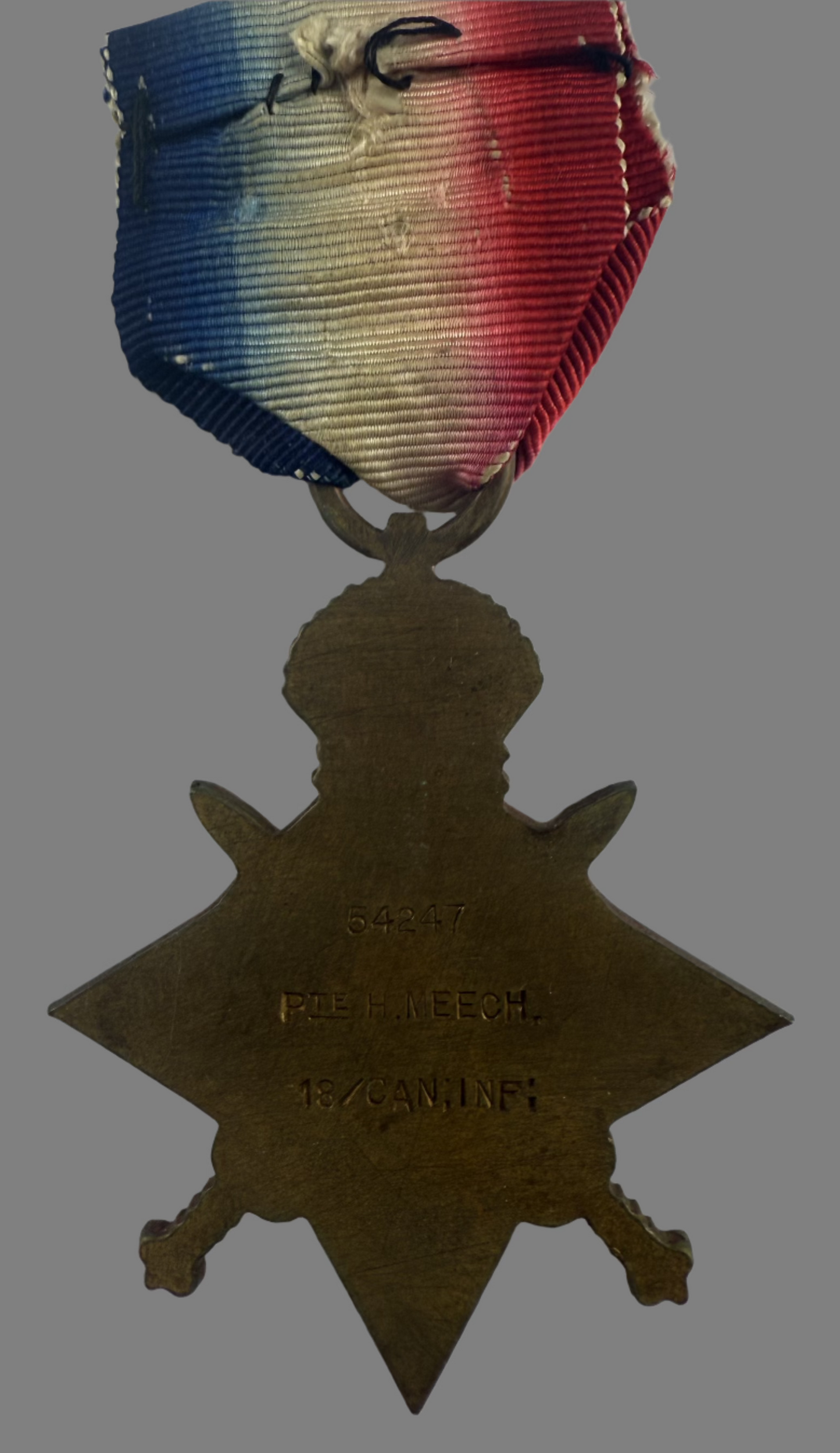 WWI 1914-15 Star - 18th Canadian Infantry Battalion - Meech