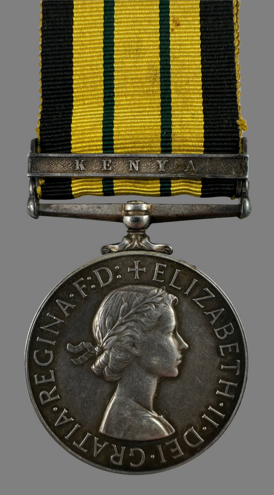 Africa General Service Medal - Royal Northumberland Fusiliers - Williams