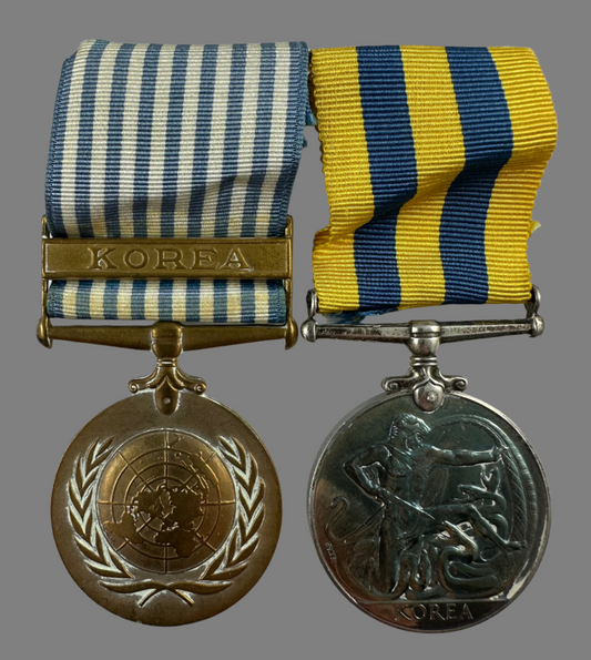 Korea Medal Pair - Princess Patricia's Canadian Light Infantry (PPCLI) - Venasse