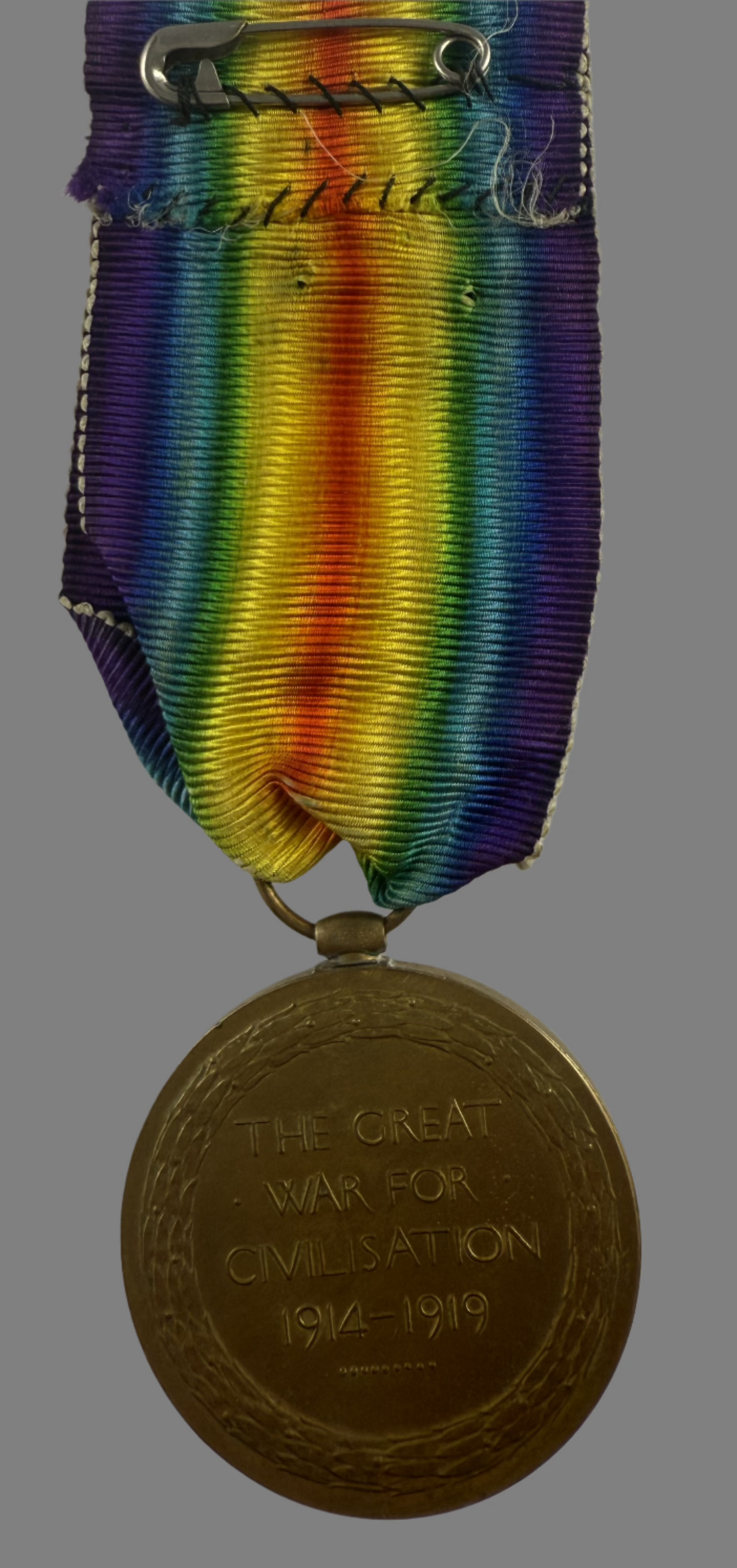 WWI Victory Medal - 3rd Canadian Infantry Battalion - Bridle
