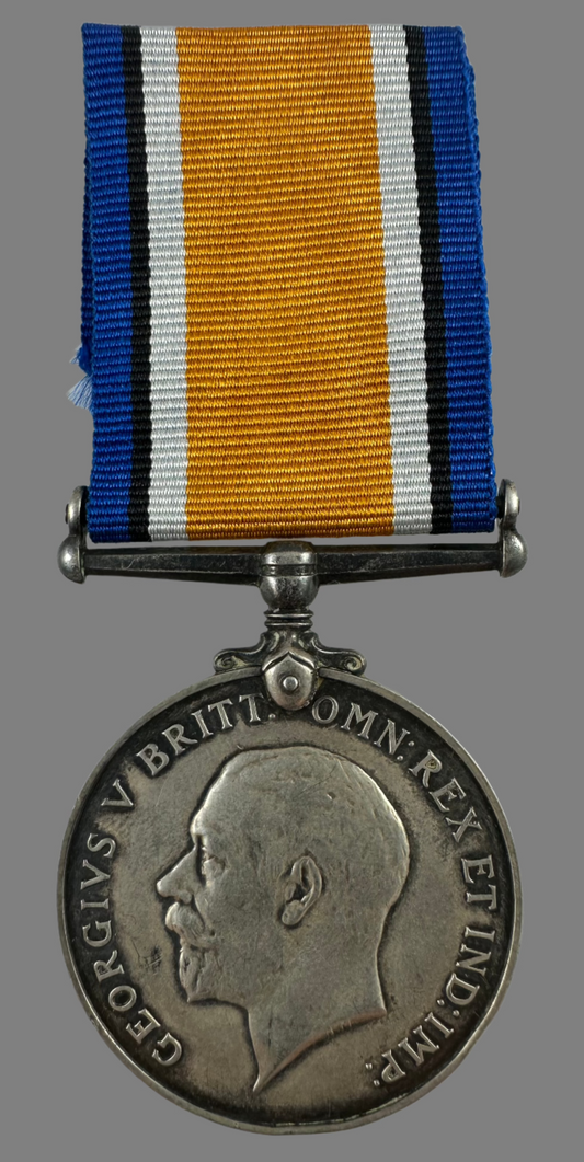 WWI British War Medal - 121st Canadian Infantry - Corke