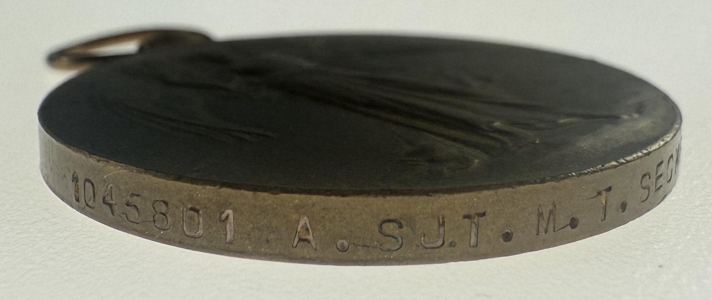 WWI Victory Medal - 15th Canadian Infantry Battalion - Military Medal - Jewish