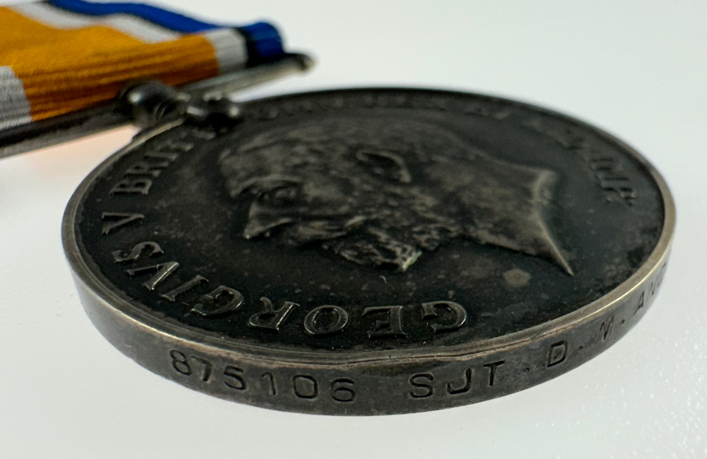 WWI British War Medal - Canadian Engineers - Anderson