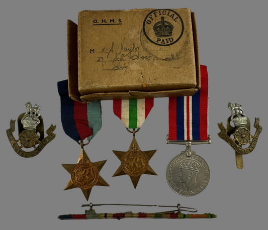 WWII - Medal Group to 1st Battalion Loyal Regiment (North Lancasire) - Naylor