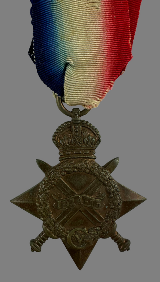 WWI 1914-15 Star - 3rd Canadian Infantry Battalion - Chapman - Wounded 4X