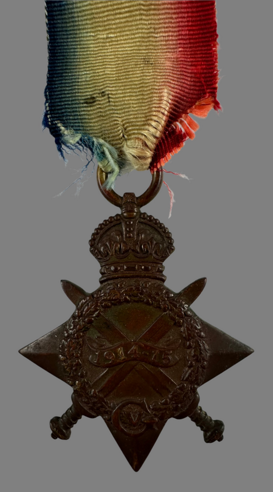 WWI 1914-15 Star - King's Own Scottish Borderers - Durkin - KIA Gallipoli