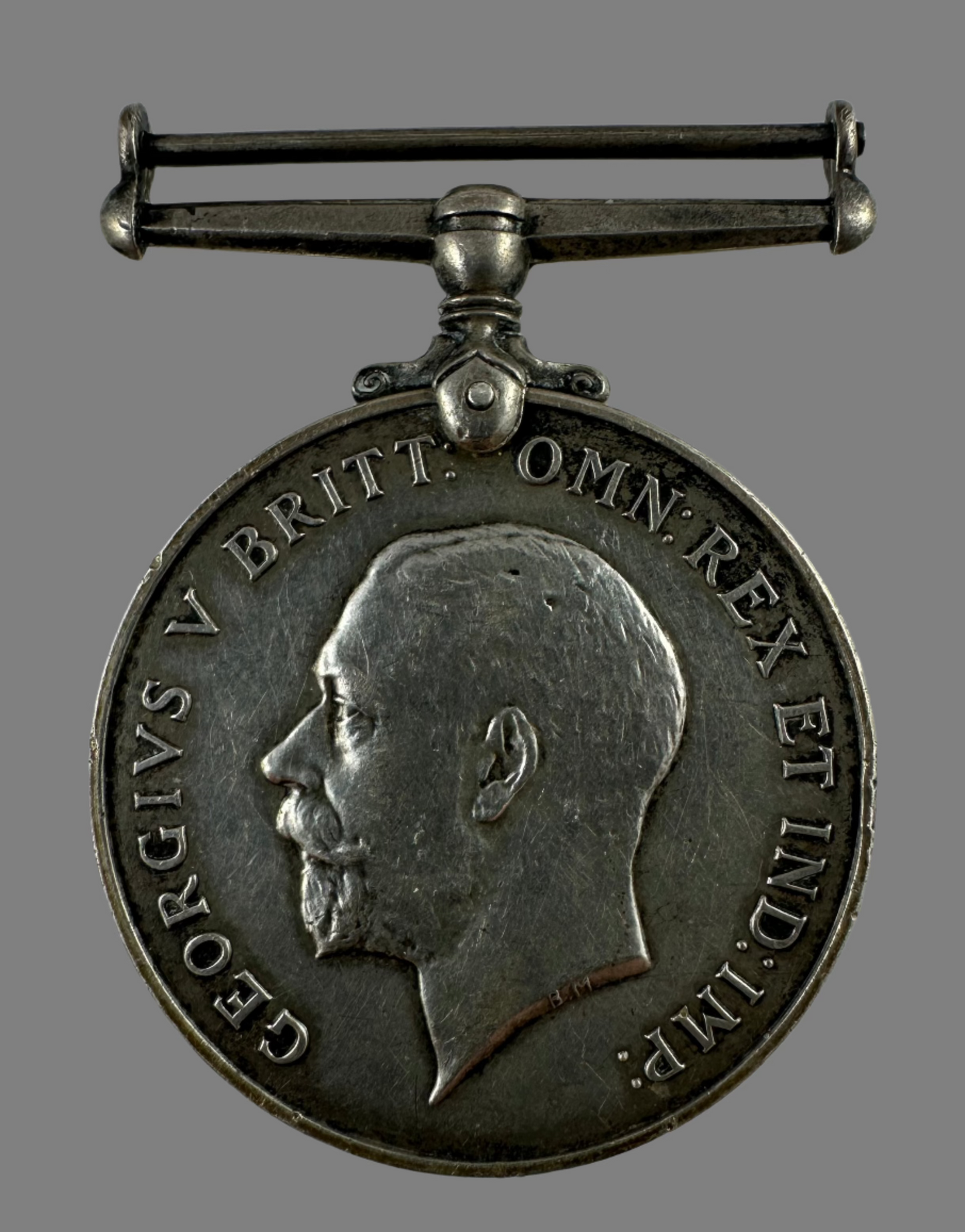 WWI British War Medal - Hertfordshire Regiment - Mason