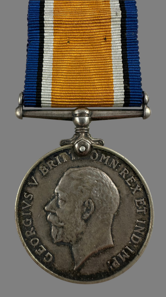 WWI British War Medal - Chaplain - South African Army / British Army - Hawker