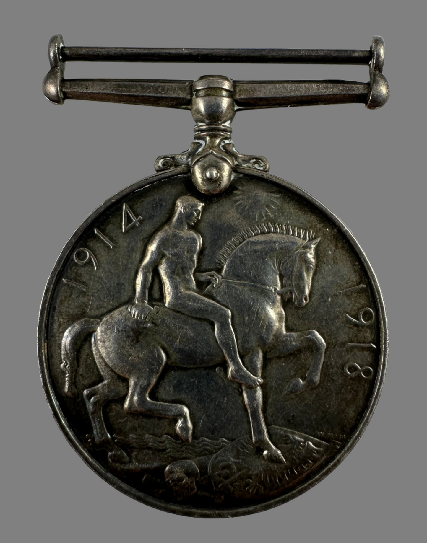 WWI British War Medal - Royal Marine Light Infantry (RMLI) - Bishop