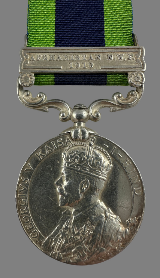 WWI/WWII India General Service Medal - Jat Regiment