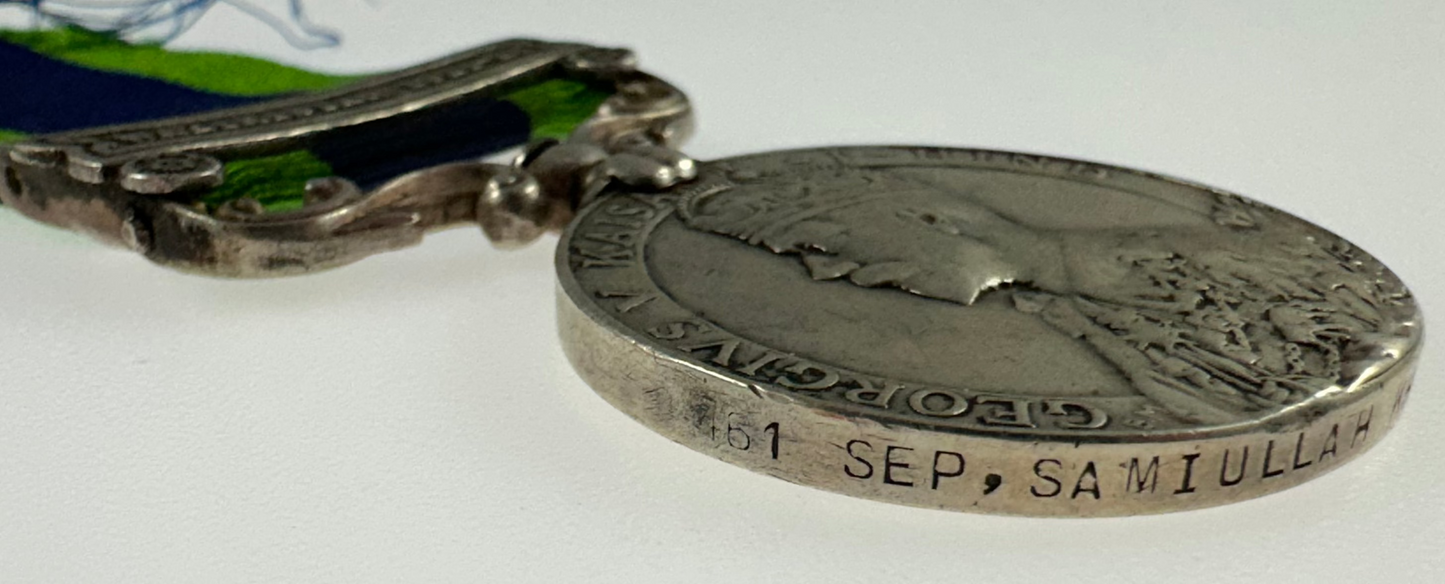 WWI/WWII India General Service Medal - Rajput Regiment