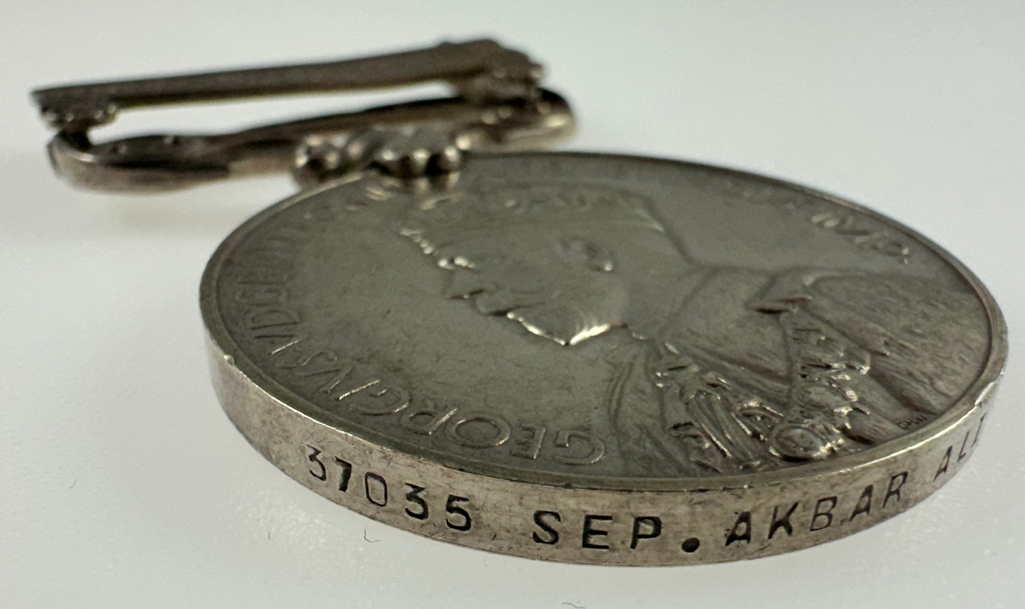 WWI/WWII India General Service Medal - Frontier Constabulary - Ali Khan