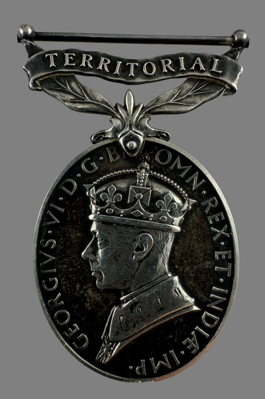 WWII Efficiency Medal - Coultish - Royal Artillery