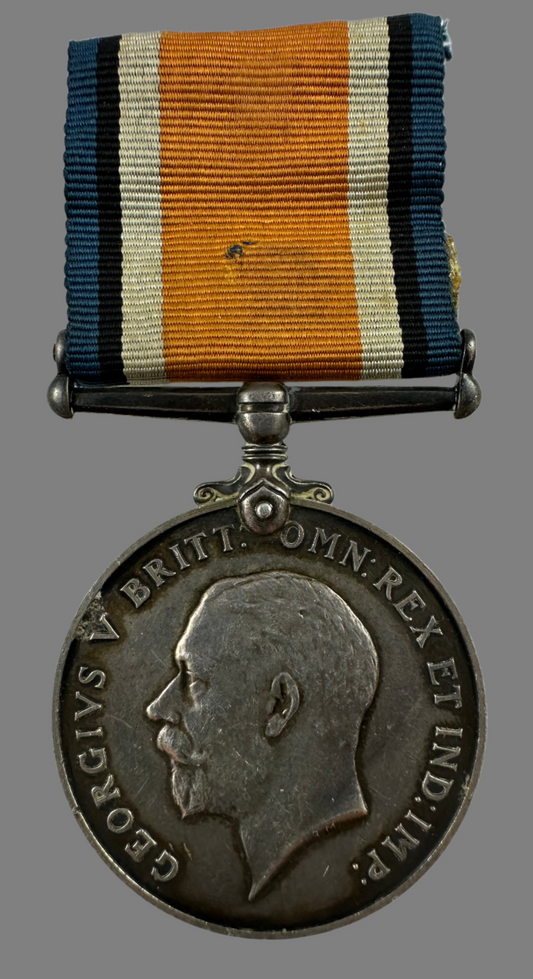 WWI British War Medal - Tank Corps Officer - Ayres