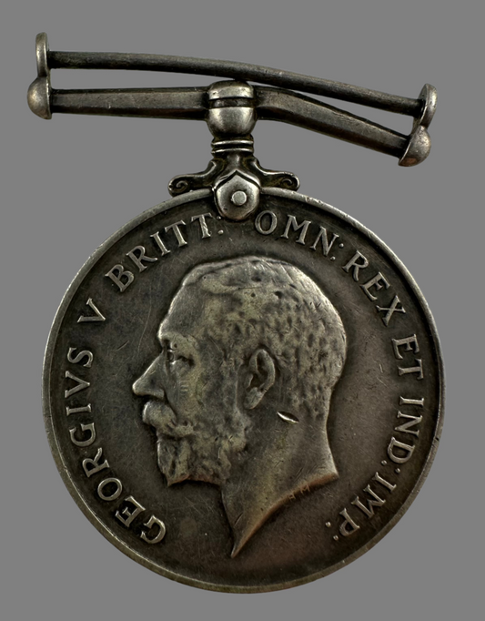 WWI British War Medal - 3rd King's African Rifles - Miaega