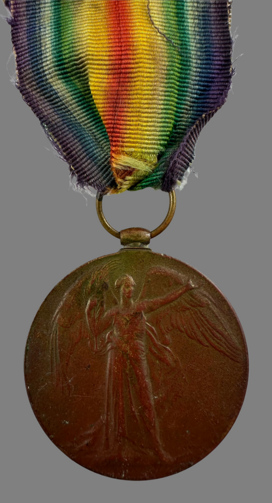 WWI Victory Medal - 45th Royal Fusiliers - North Russia Relief Force - Durkin