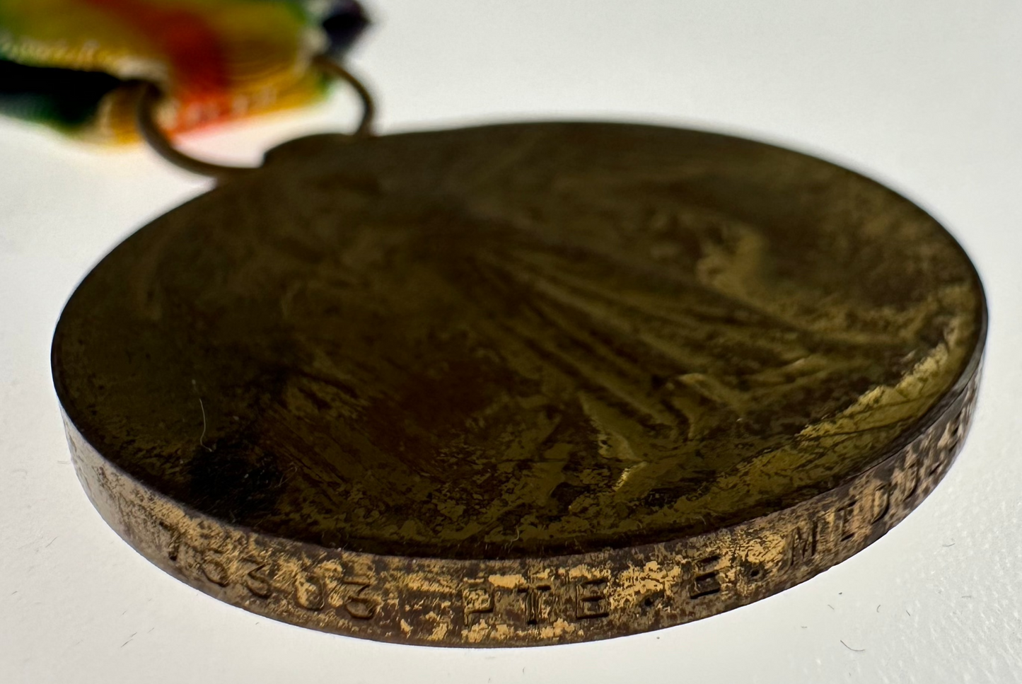 WWI Victory Medal - West Yorkshire Regiment - Middleton