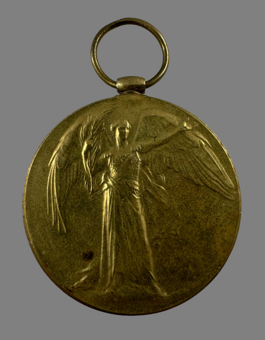 WWI Victory Medal - Royal Artillery - Silke - Wounded Gallipoli