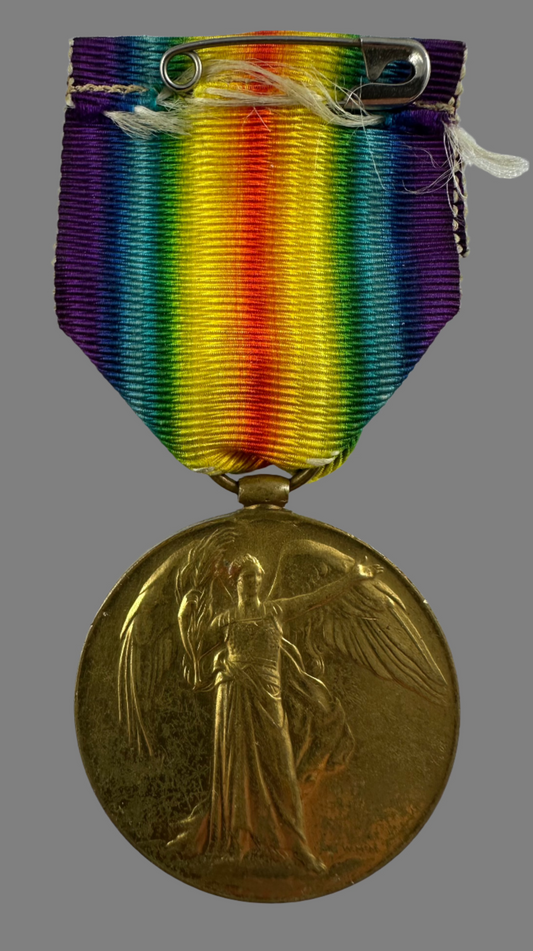 WWI Victory Medal - Royal Navy - HMS Monmouth Casualty Coronel  1914 - Ireland