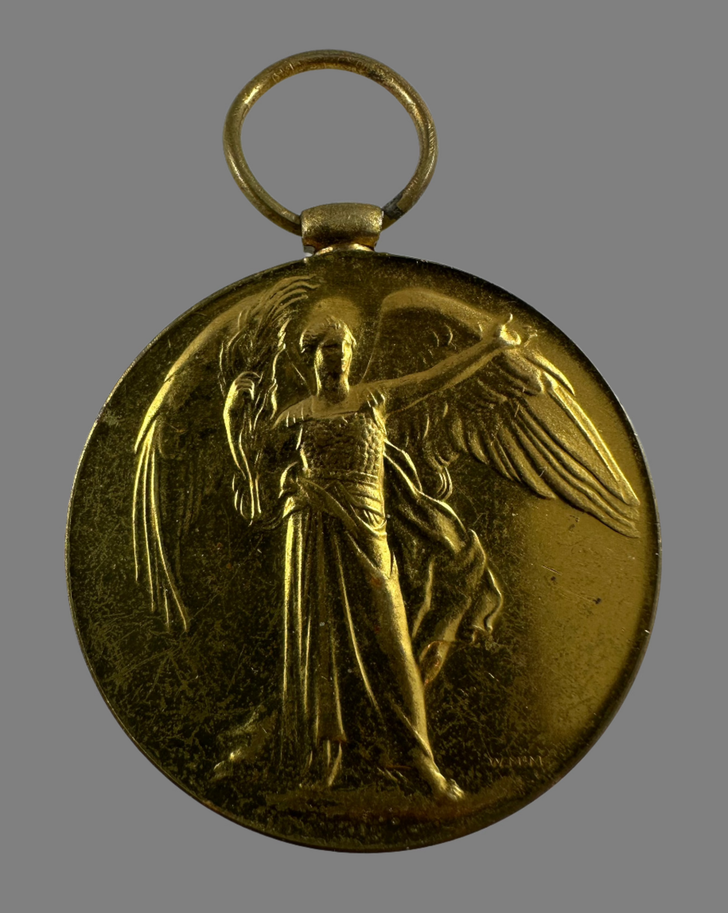 WWI Victory Medal - Royal Engineers - O'Grady - POW Antwerp 1914