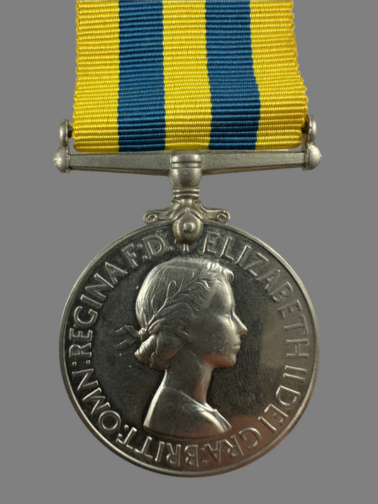 Queen's Korea Medal - Royal Navy - Rowell