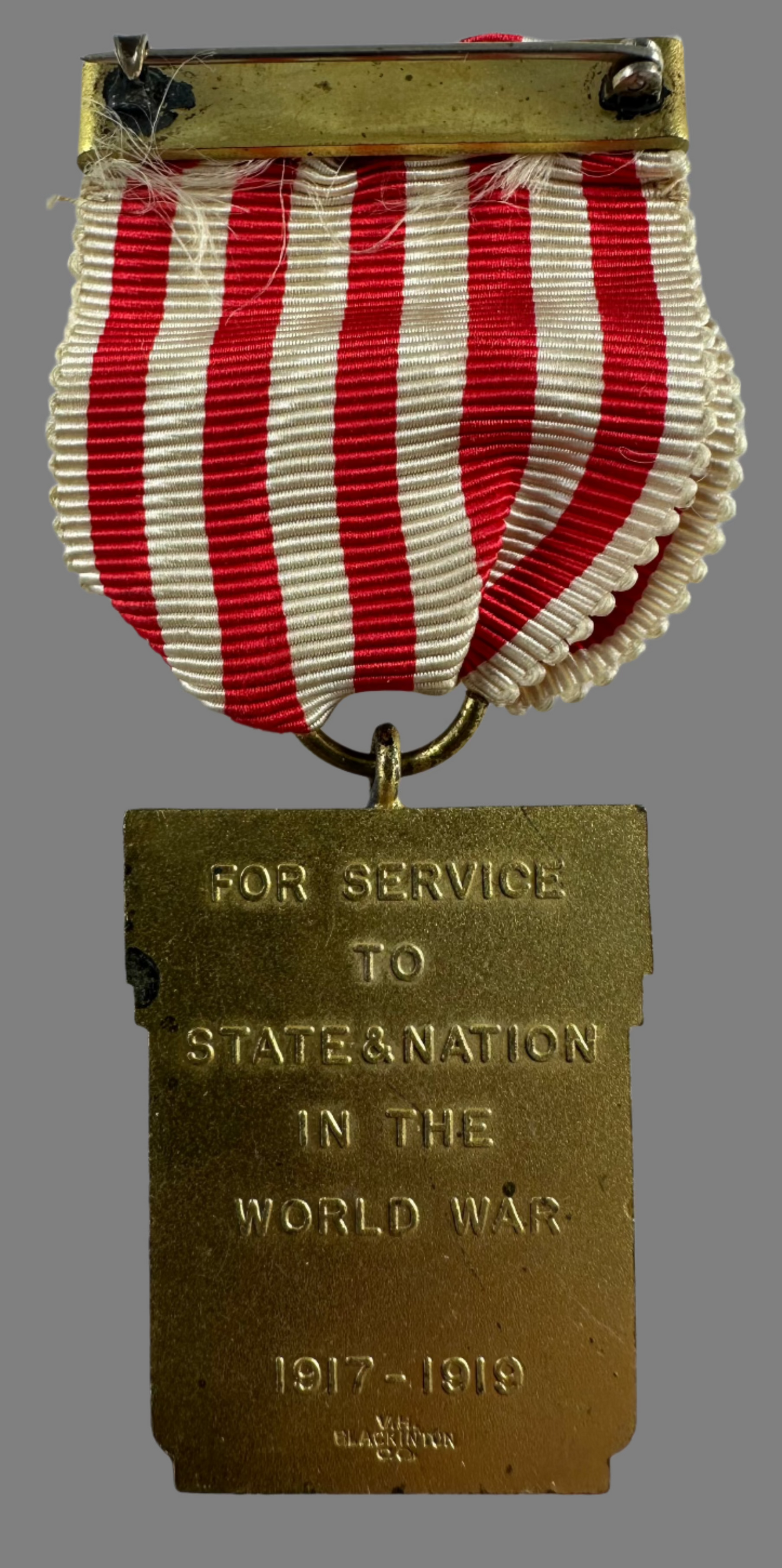 USA - WWI - Maryland Service Medal