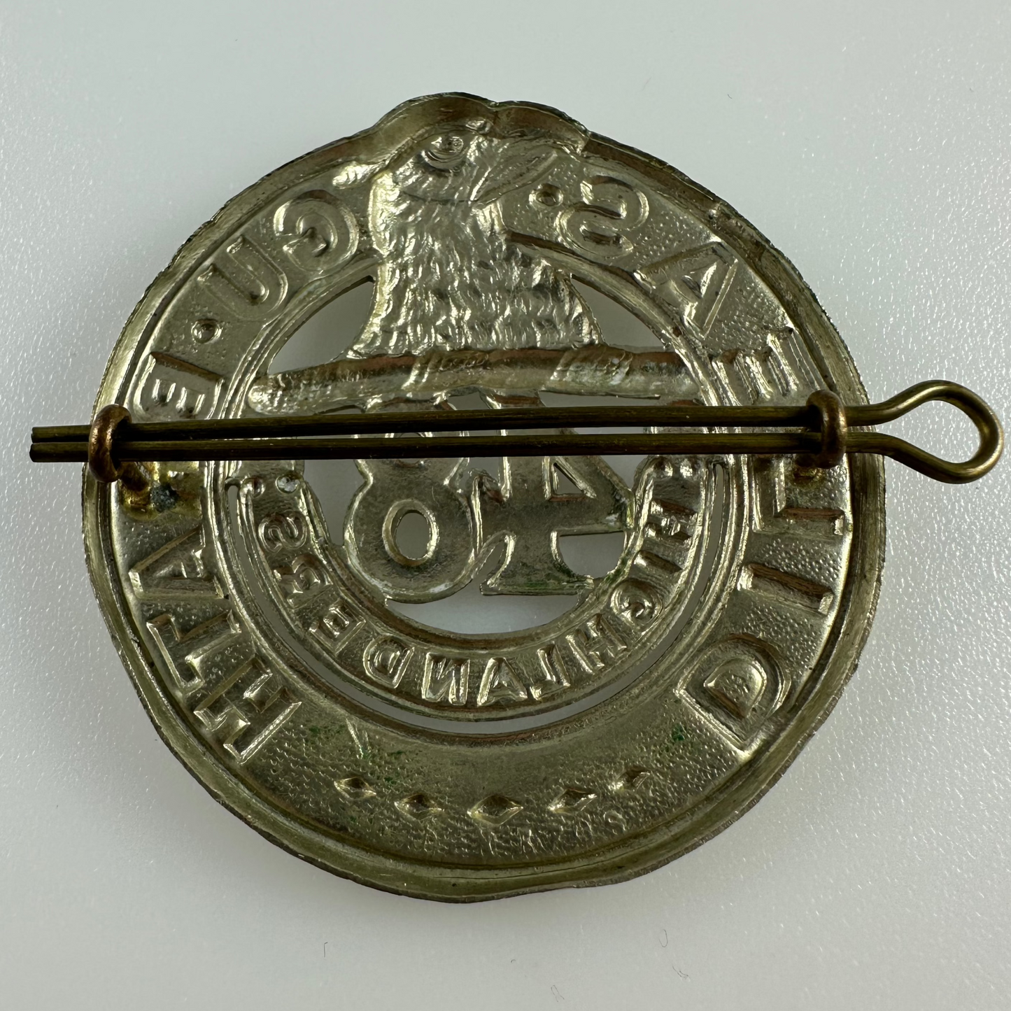 Canadian WWII - 48th Highlanders Cap Badge - Roden