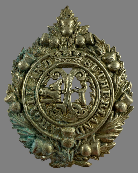 British WWI/WWII - Argyll and Sutherland Highlanders Cap Badge