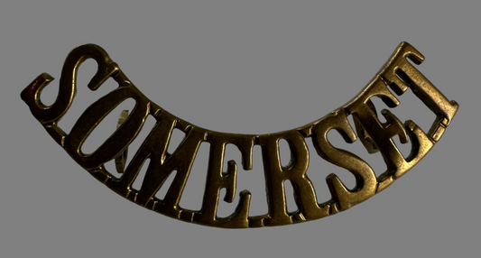 British WWI  - Somerset Light Infantry Shoulder Title