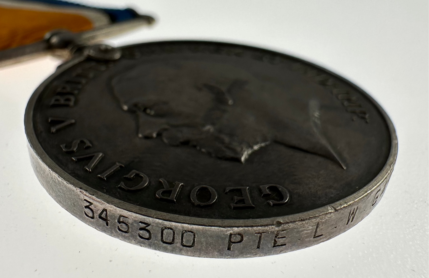 WWI British War Medal - Canadian Tank Battalion - Gates