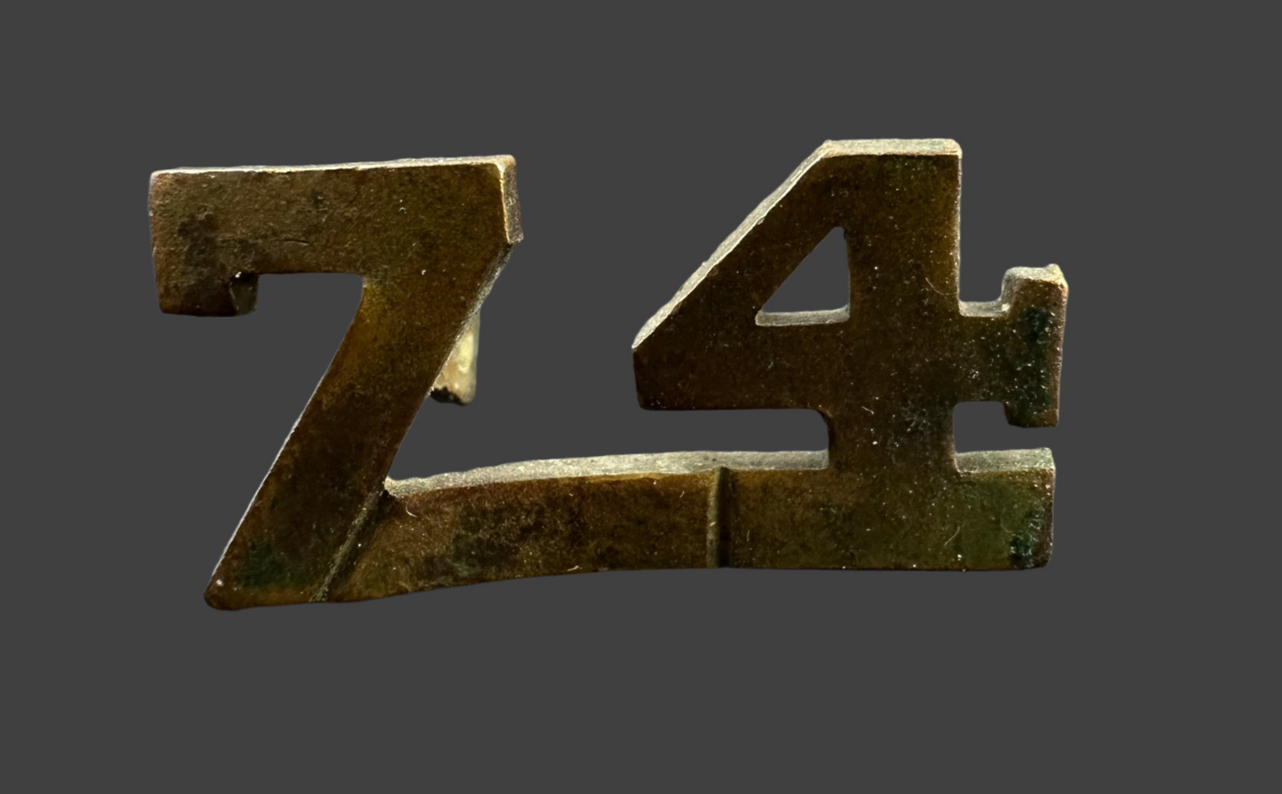 Canadian WWI - 74th Infanty Battalion - Shoulder Numeral