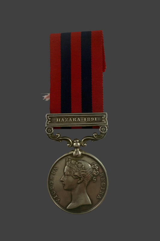 India General Service Medal - Seaforth Highlanders - Ross