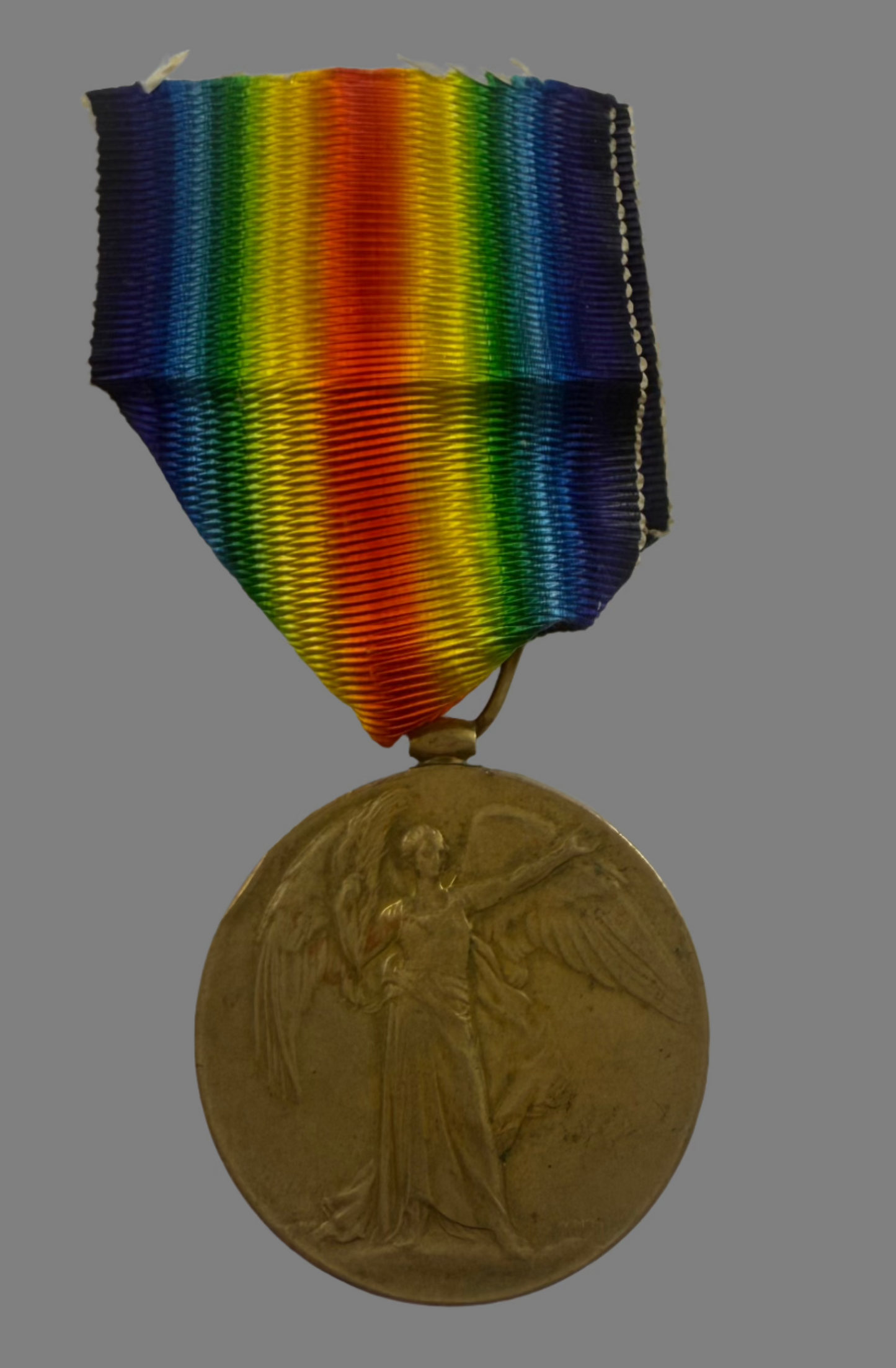 WWI Victory Medal - No. 2 Construction Battalion - Lindsay - Black Canadian