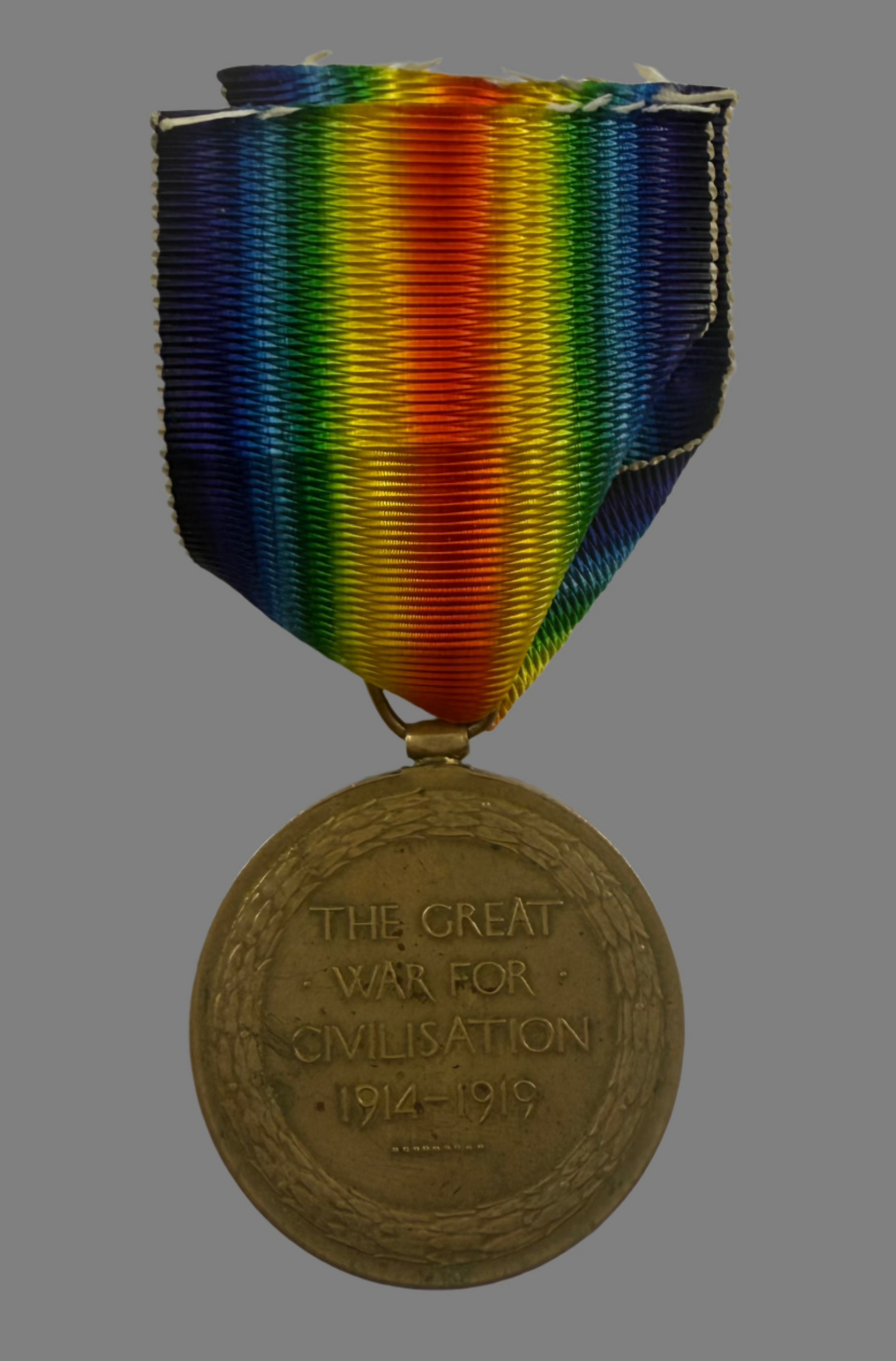 WWI Victory Medal - No. 2 Construction Battalion - Lindsay - Black Canadian