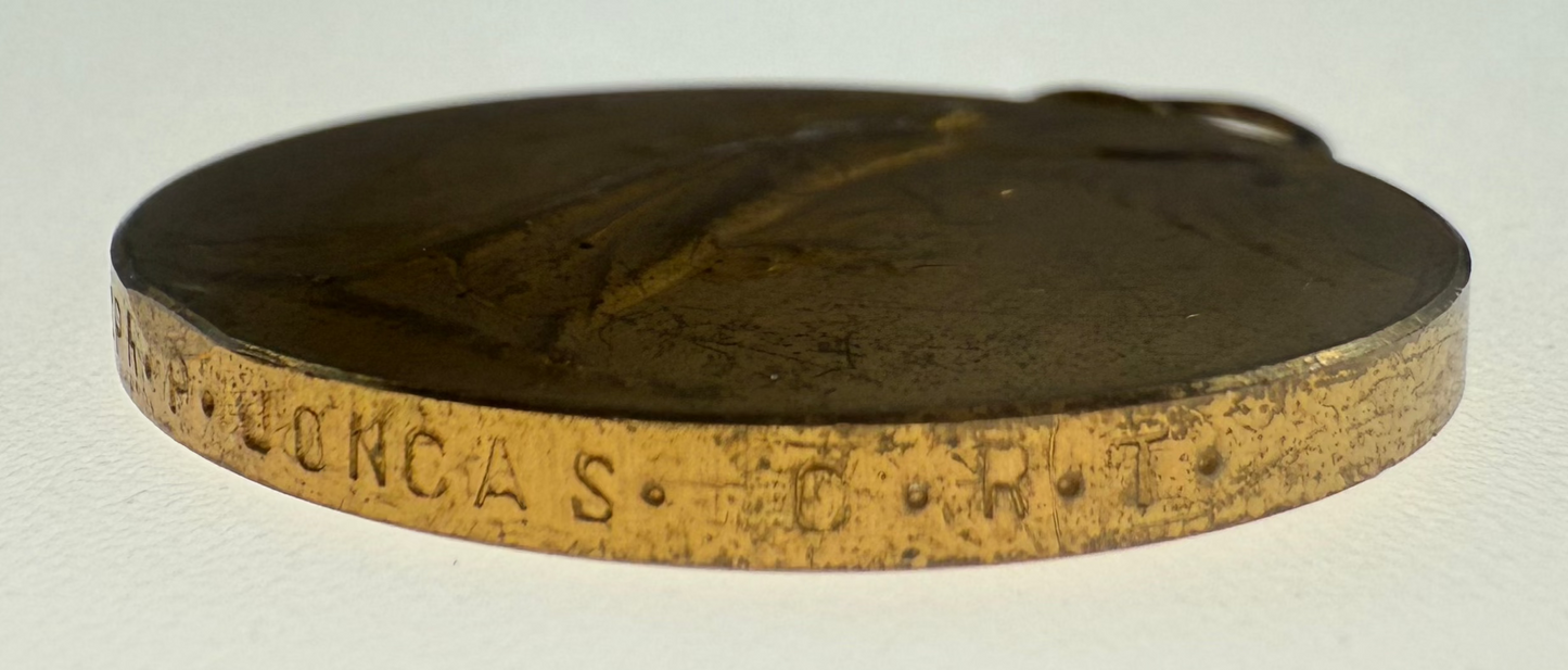 WWI Victory Medal - Canadian Railway Troops - Joncas