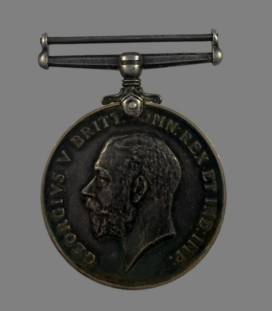 WWI British War Medal - 101st Indian Grenadiers - Captain Hogg - KIA Tanga 1914