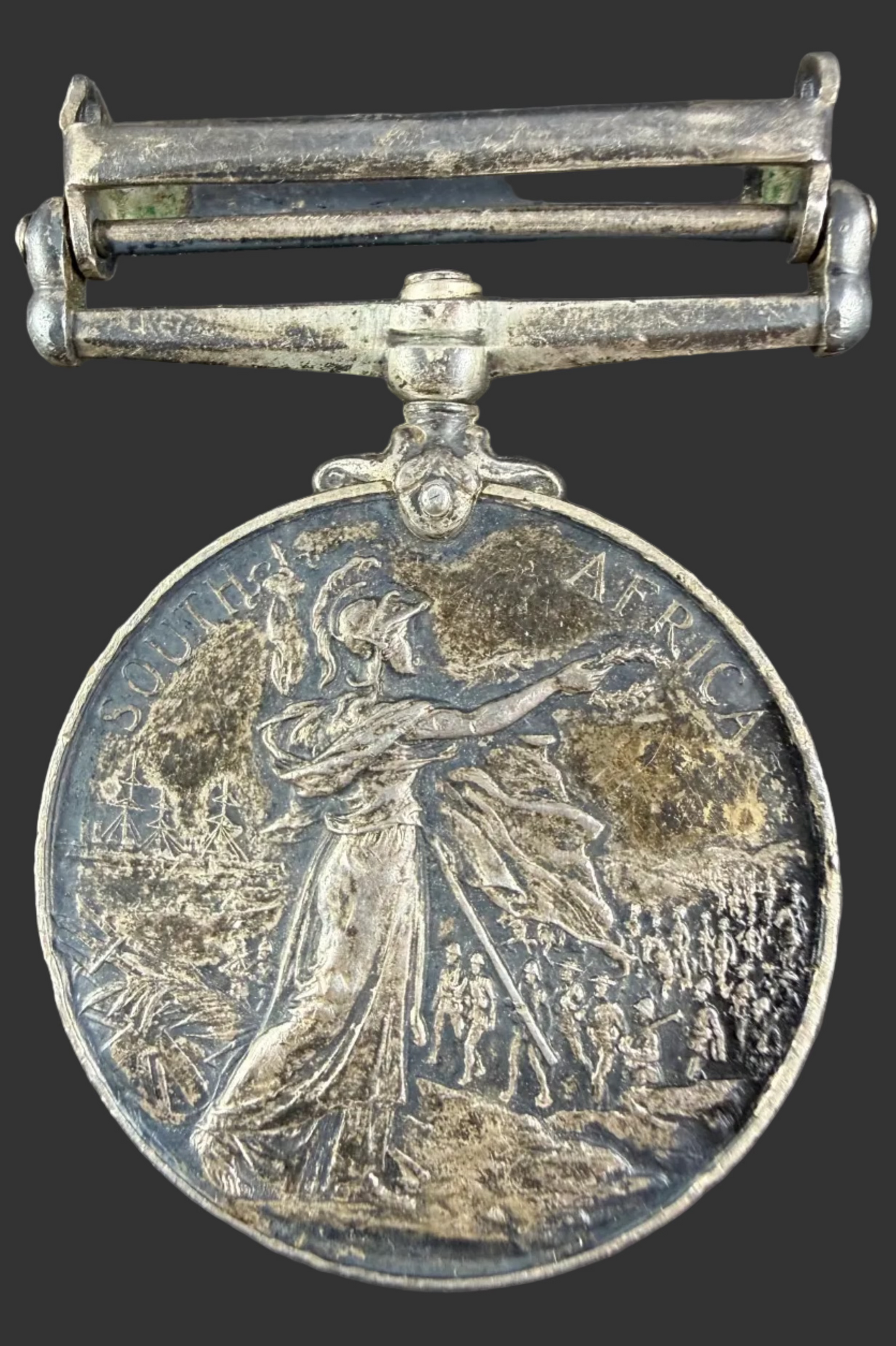 British – Victorian – Queen’s South Africa Medal – 10th Coy Western Division Royal Garrison Artillery – Late Royal Munster Fusiliers – Died - Flahive