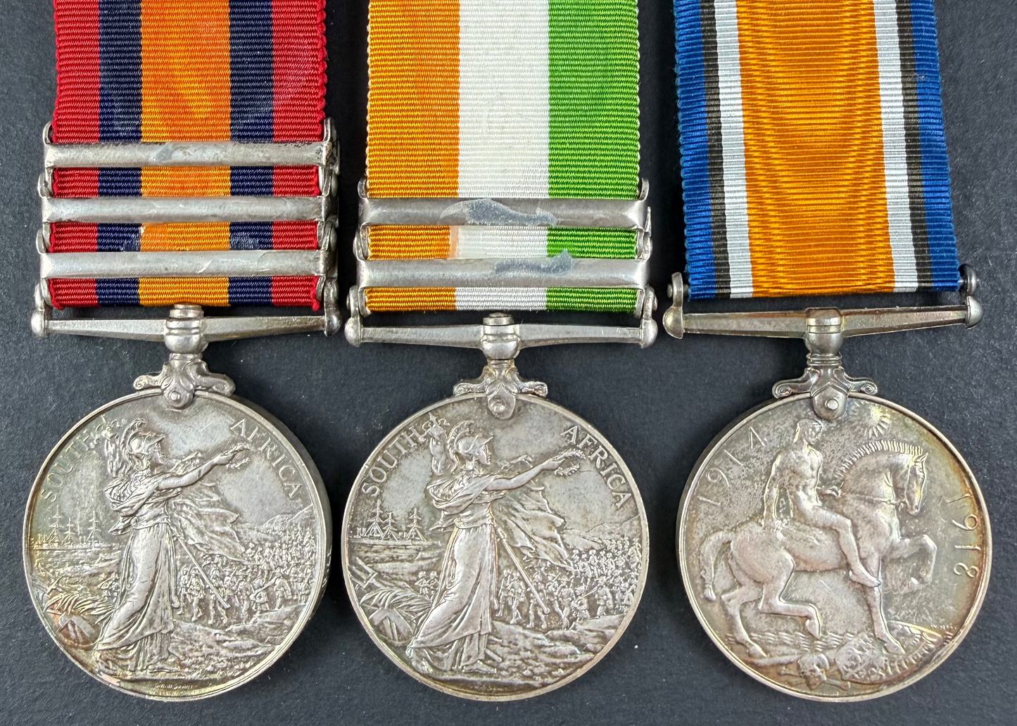 British – Victorian and WWI Medal Group – 5th Dragoon Guards – Defence of Ladysmith – West