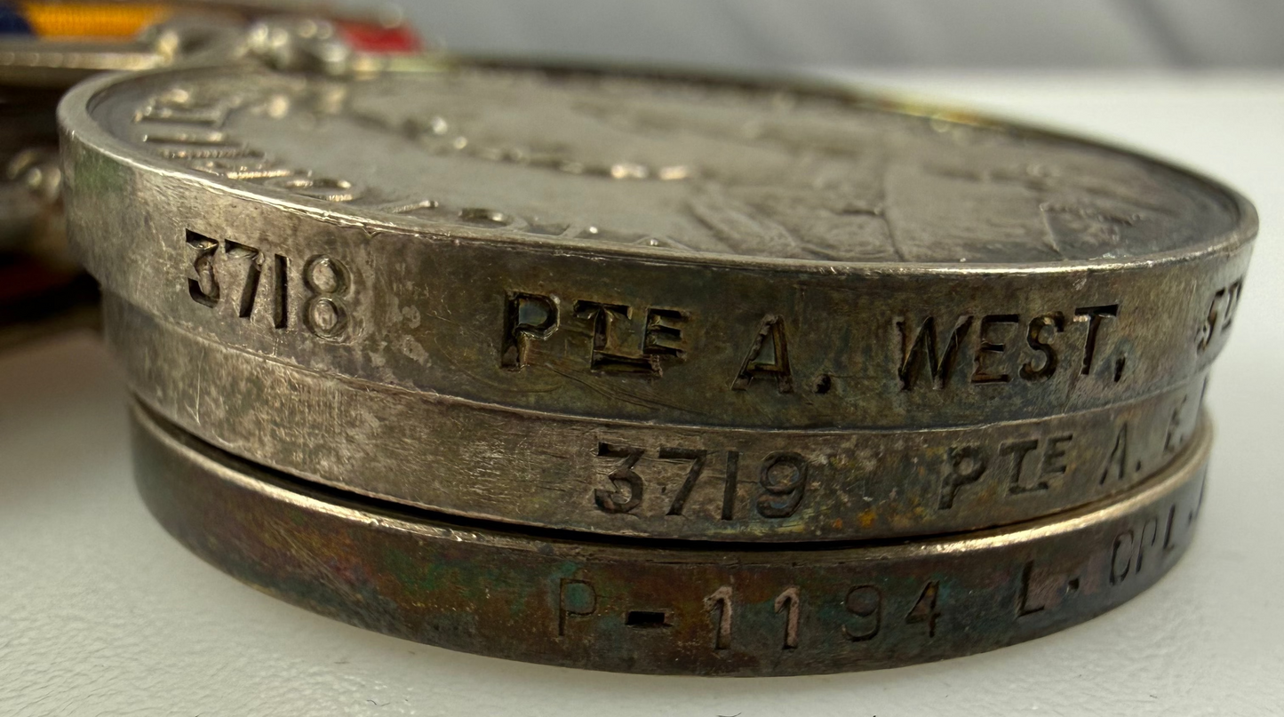 British – Victorian and WWI Medal Group – 5th Dragoon Guards – Defence of Ladysmith – West