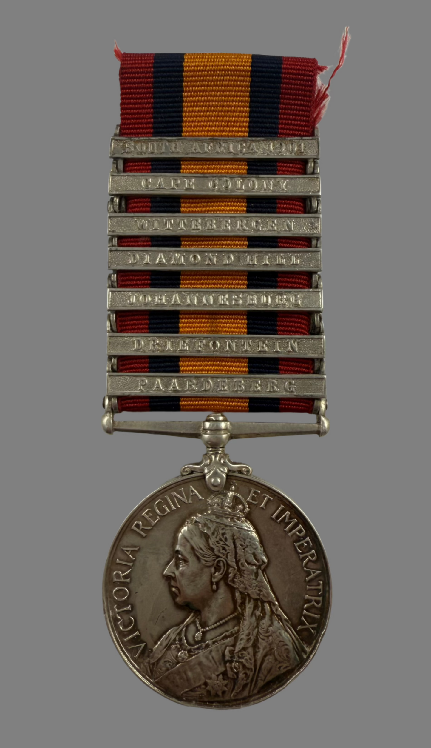 Queen's South Africa Medal - 10th Hussars - Harding - KIA 1916 in Canadian Expeditionary Force